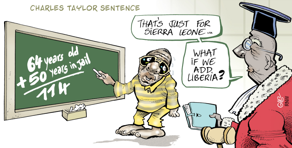 Charles Taylor Sentence