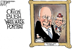 BUSH PORTRAIT by Jeff Darcy