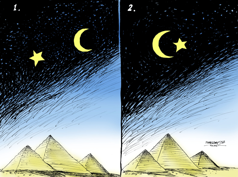 Sky over Egypt