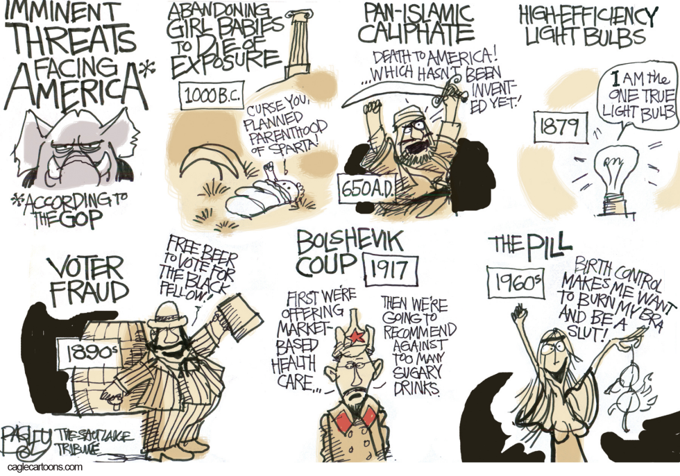 Bugaboos of the Right