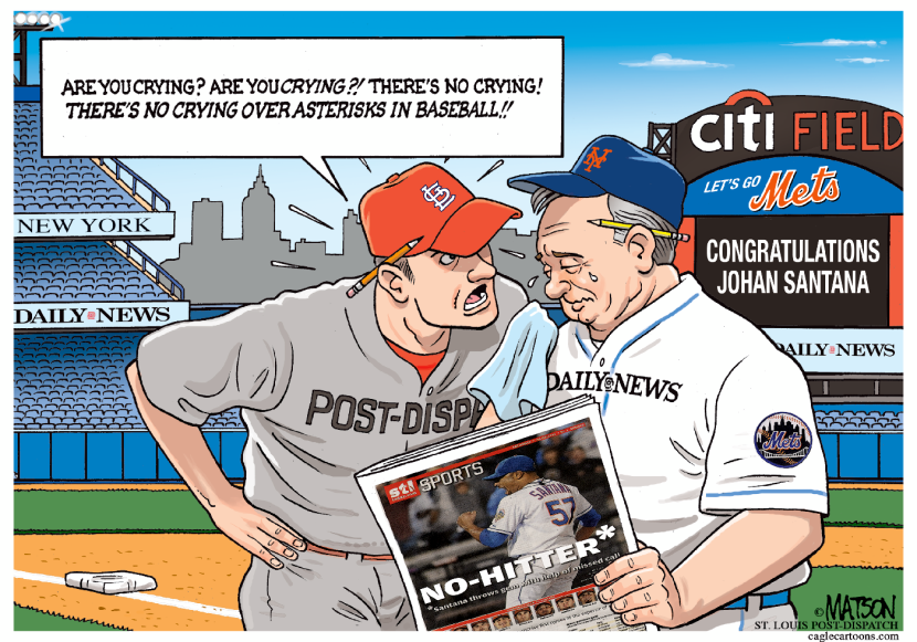 New York Daily News Crying In Baseball-COLOR