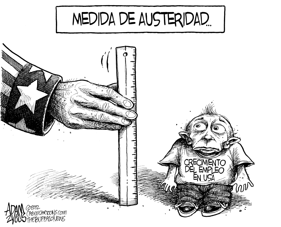  RETRASO EN EL CRECIMIENTO DEL EMPLEO by Adam Zyglis