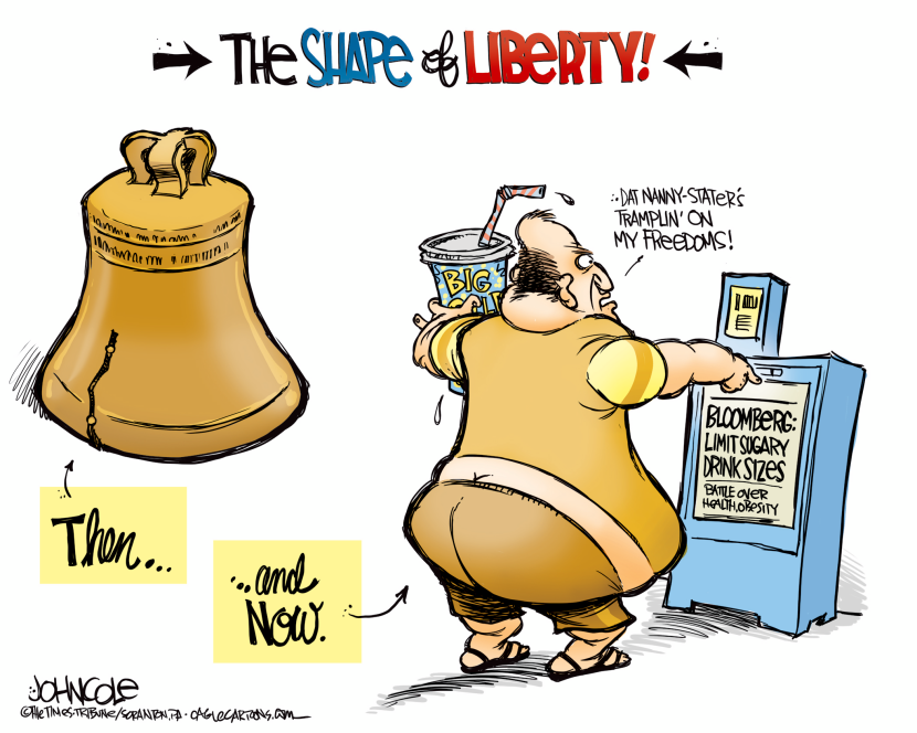 Sugary drinks and liberty COLOR