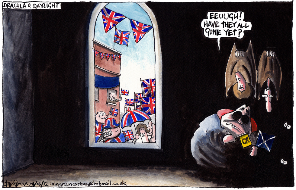 ALEX SALMOND UNION JACK HELL