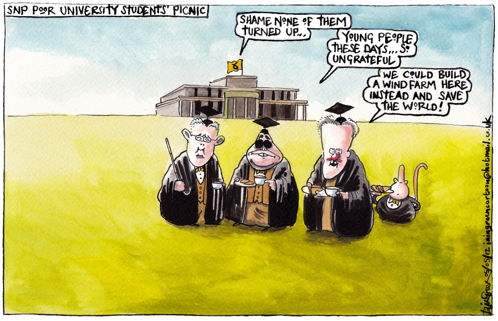 SCOTTISH UNIVERSITY POOR STUDENT SHAME