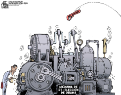 FALTA DE EMPLEOS DESTROZA CAMPAñA DE OBAMA by Jeff Parker