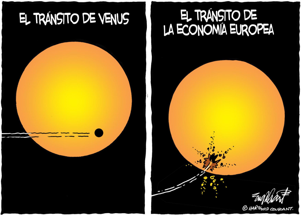  EL TRANSITO DE VENUS by Bob Englehart