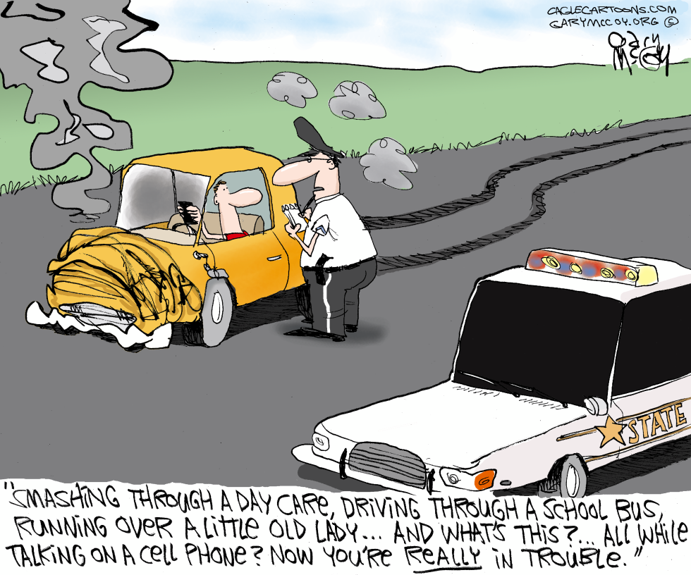 Outlawing Cell Phones While Driving COLOR