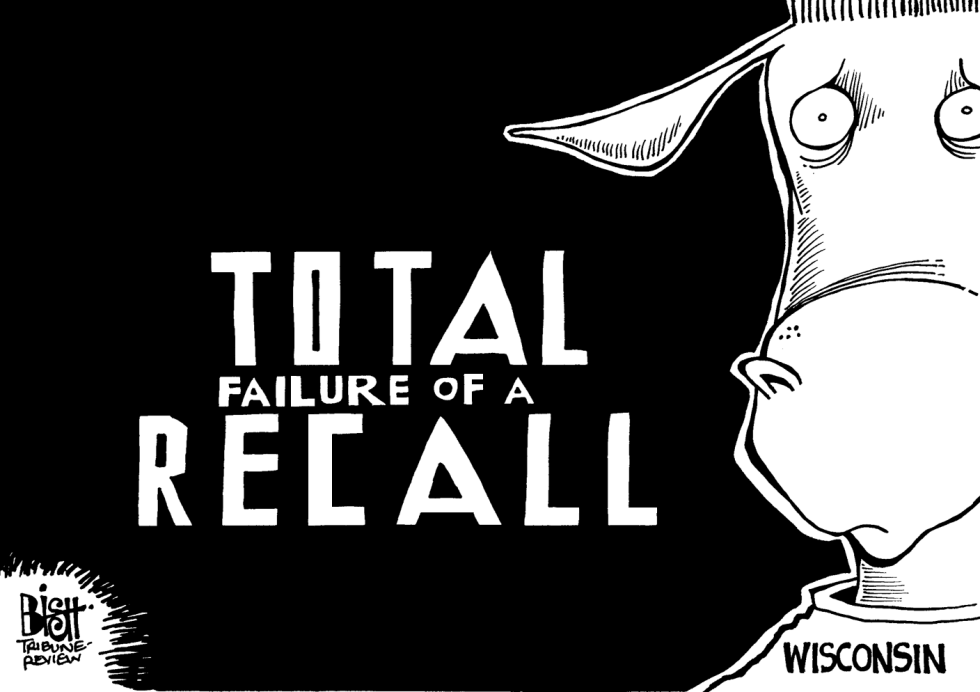 WISCONSIN RECALL, B/W