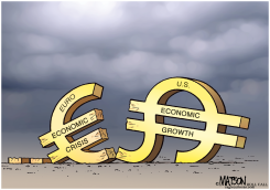 EURO CRISIS THREATENS US ECONOMIC GROWTH by R.J. Matson