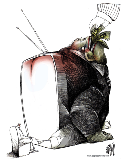 EL NEGOCIO DE LA TV / by Angel Boligan