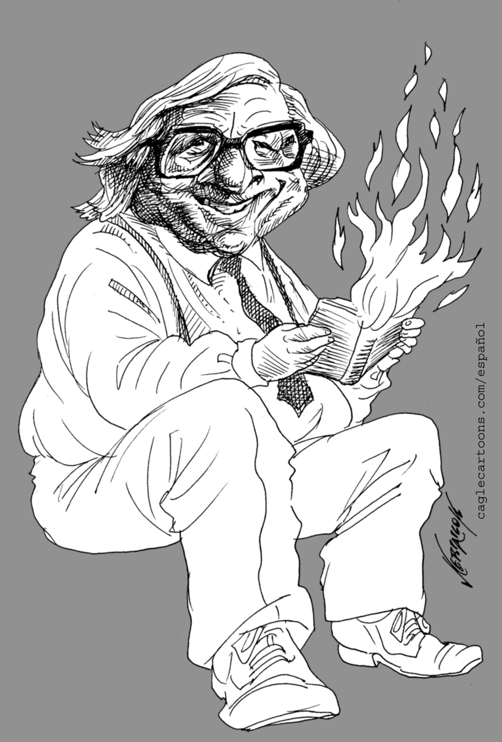  RAY BRADBURY by Antonio Neri Licón