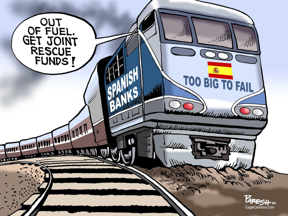  CRISIS IN SPAIN by Paresh Nath