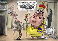 SCOTTISH LEADER CRAVING RELEVANCE by Brian Adcock