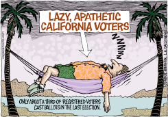LOCAL-CA CALIFORNIA VOTER APATHY  by Monte Wolverton