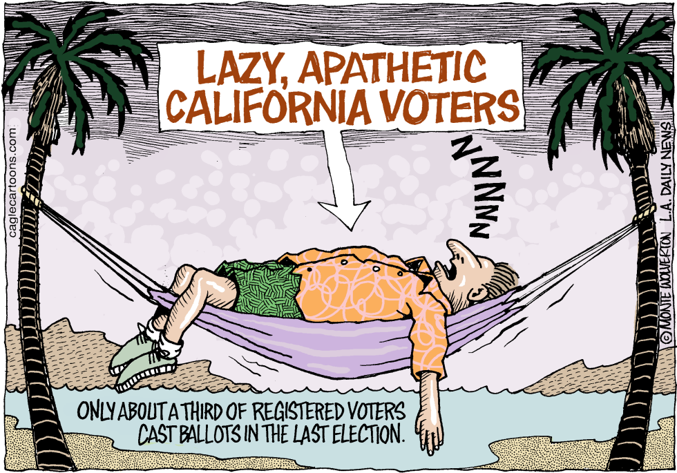  LOCAL-CA CALIFORNIA VOTER APATHY by Wolverton