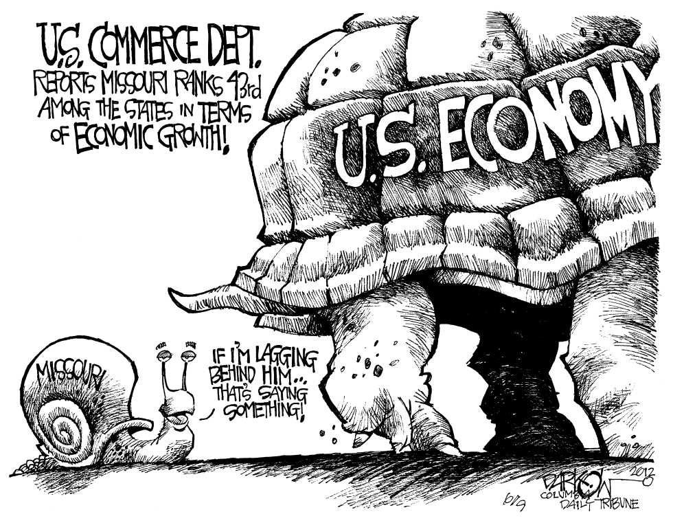 Local Mo Economy Lagging Behind