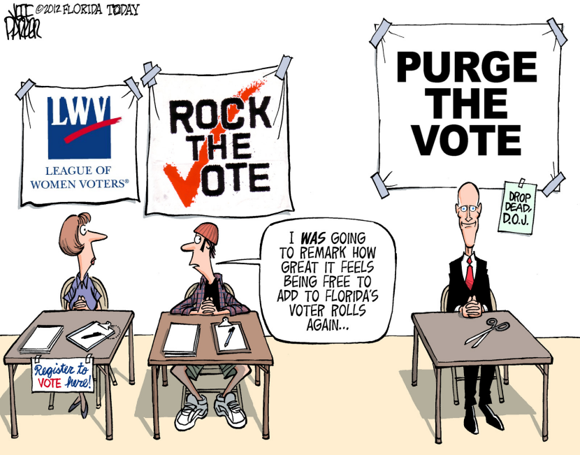 LOCAL FL Voter Registration Groups and the Purge