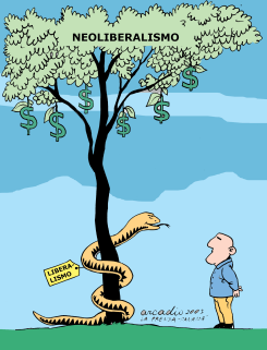ARBOL DE NEOLIBERALISMO by Arcadio Esquivel
