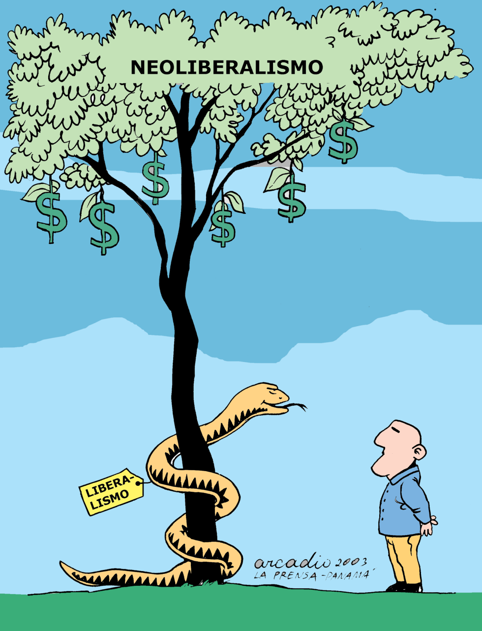  ARBOL DE NEOLIBERALISMO by Arcadio Esquivel