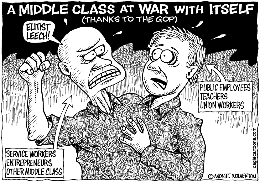 GOP Turns Middle Class Against Itself