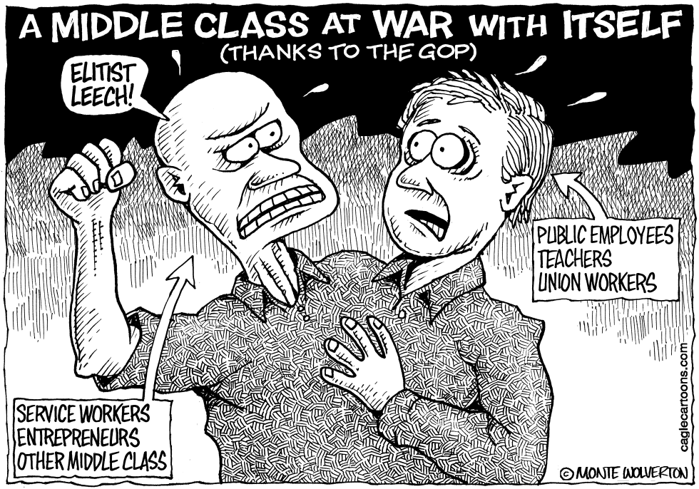 GOP Turns Middle Class Against Itself