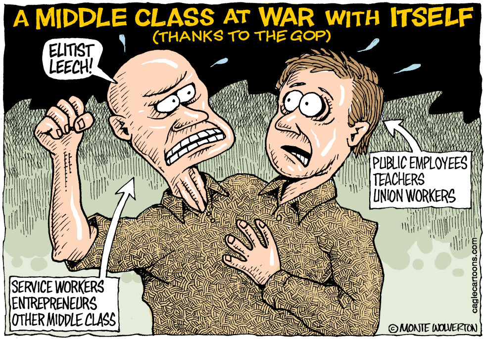 GOP Turns Middle Class Against Itself COLOR