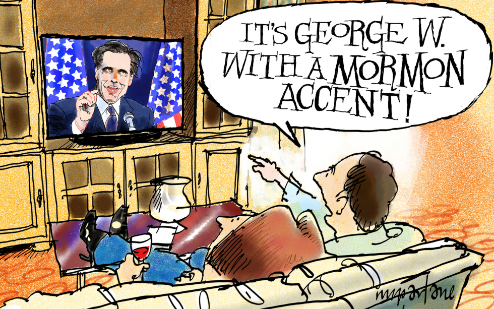 Mormon George W Bush