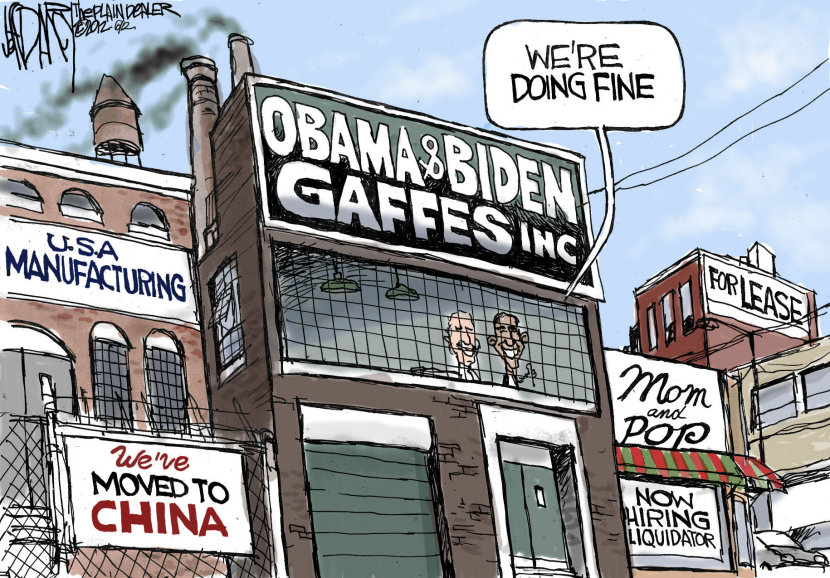 Obama and Biden Doing Fine