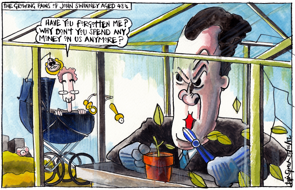 BIG SPENDER AND THE BIG CUTTER