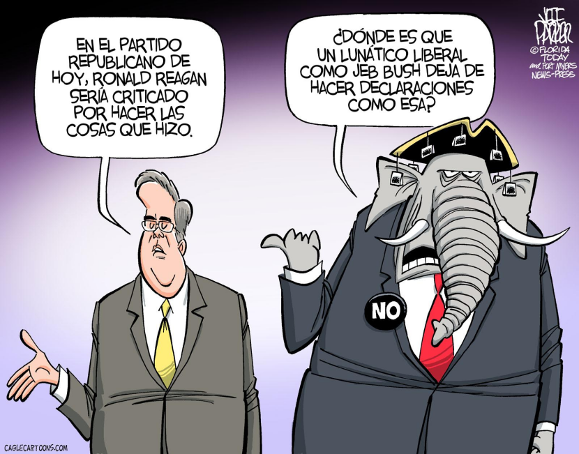 El Lunatico Liberal Jeb Bush