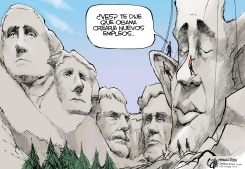 MONTE OBAMA by Cam Cardow