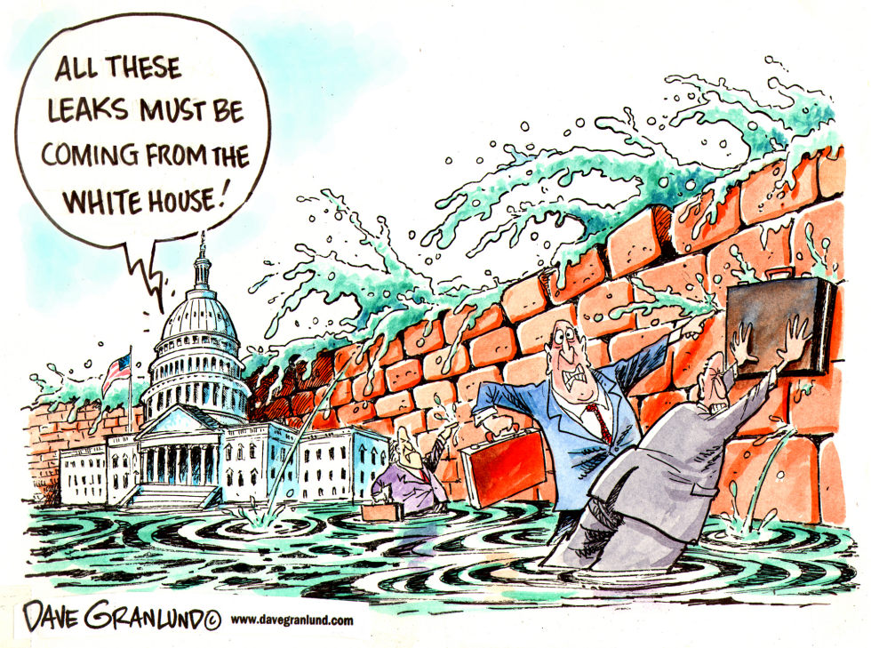  WASHINGTON LEAKS by Dave Granlund