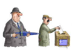 VOTING HOLDUP by Marian Kamensky