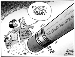 MIDDLE CLASS ERASER by Christopher Weyant