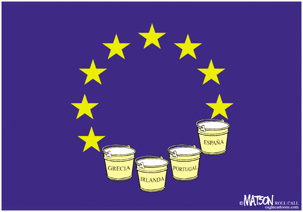 Bandera de los Rescates Financieros del Euro