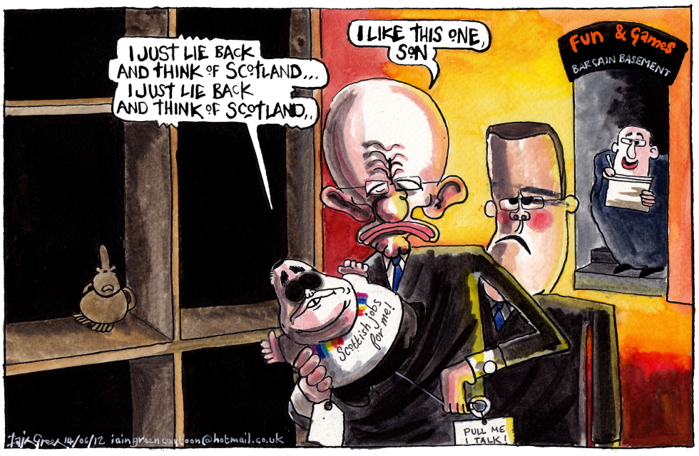 ALEX SALMOND RUPERT MURDOCH SCOTTISH JOBS FOR ME