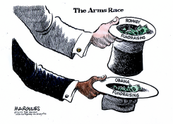 PRESIDENTIAL CAMPAIGN FUNDRAISING  by Jimmy Margulies