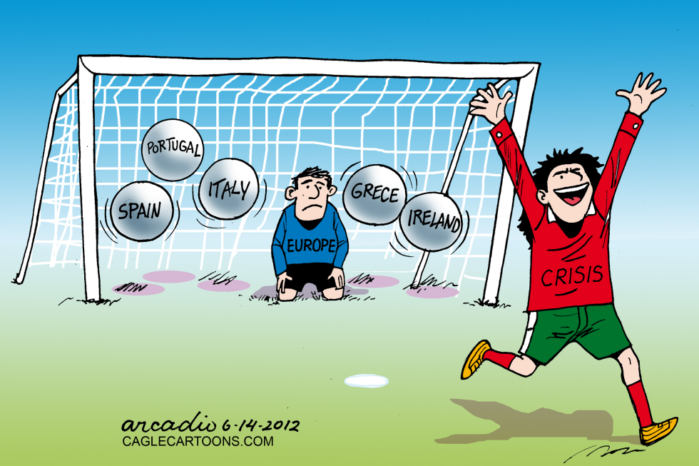  EUROPA FúTBOL Y CRISIS by Arcadio Esquivel