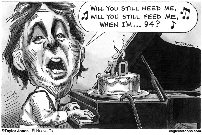 Paul McCartney turns 70 on June 18