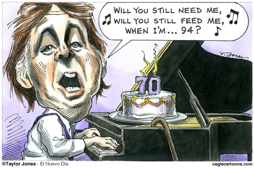 Paul McCartney cumple 70 años - COLOR
