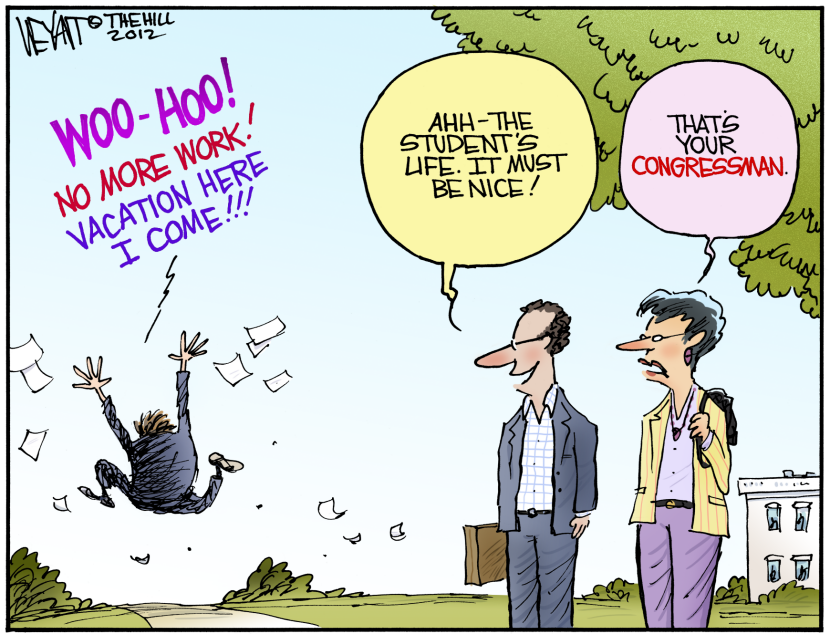 Congress Vacation Again