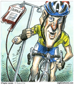 LANCE ARMSTRONG -  by Taylor Jones