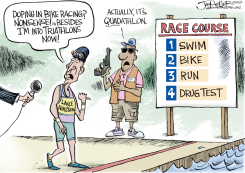 LANCE ARMSTRONG by Joe Heller