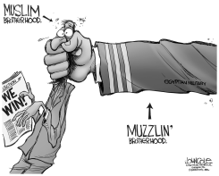 MUSLIM BROTHERHOOD BW by John Cole