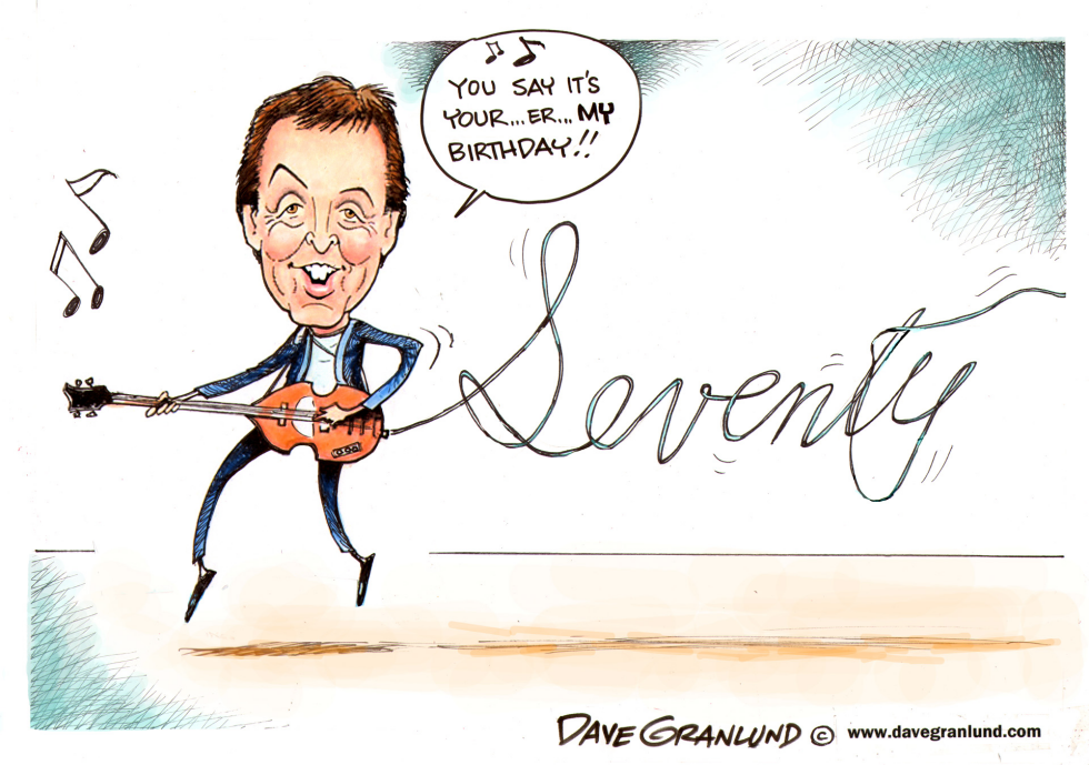 Paul McCartney turns 70