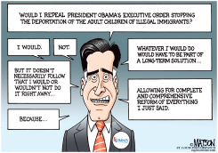 MITT ROMNEY'S LONG-TERM SOLUTION FOR IMMIGRATION REFORM POLITICS by R.J. Matson
