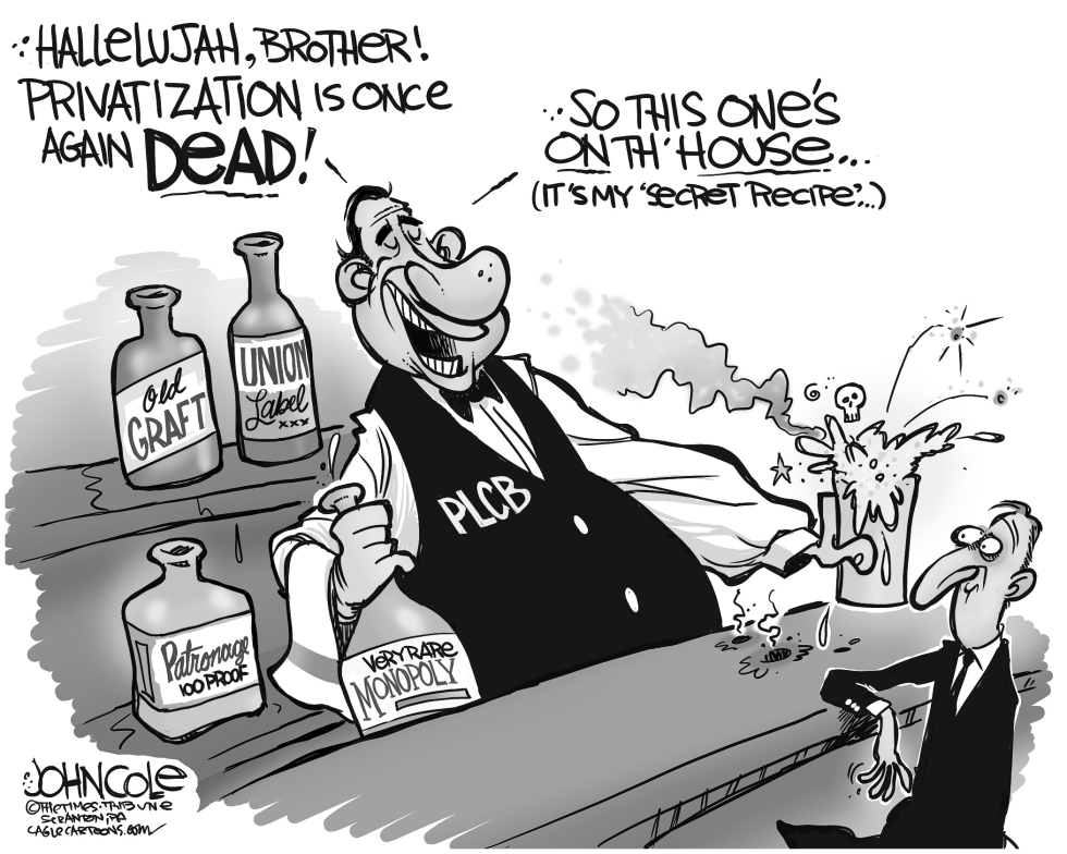 LOCAL PA -- PLCB and privatization BW