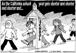 LOCAL-CA SCHOOL YEAR REDUCTION by Monte Wolverton