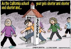 LOCAL-CA SCHOOL YEAR REDUCTION  by Monte Wolverton